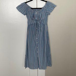 Tie-front cottagecore sundress